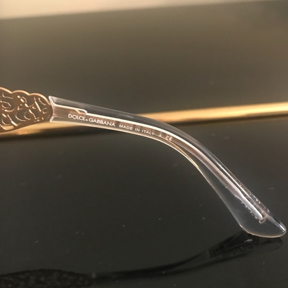 Gorgeous Gold Dolce & Gabbana Cat Eye Sunglasses main image 5